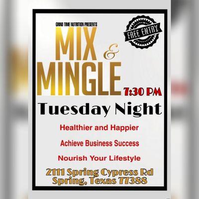 Every Tuesday Night come hear about our wonderful business opportunity and how we help you become Happier  and Healthier!