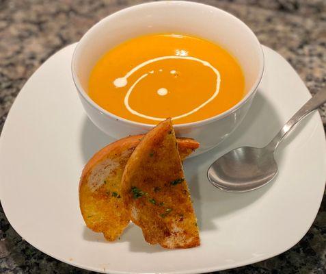 Organic Carrot and Ginger Soup