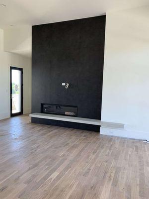 Full Porcelain fireplace