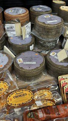 Love this cheese. The Manchego wheel is $150. My father jokingly said we should get three!!!