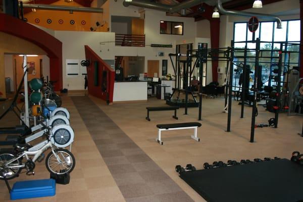 Personal training space - we have lots of it.