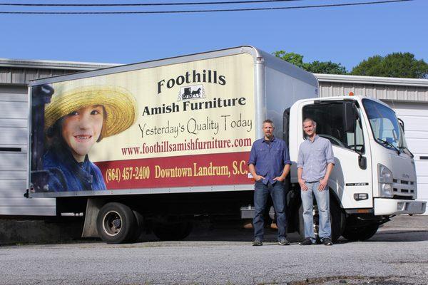 Foothills Amish Furniture Delivery Team