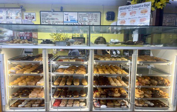 Donuts and Pastries Case