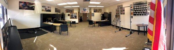 Pano picture of the entire office