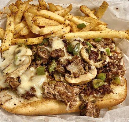 Philly Cheesesteak 4/5