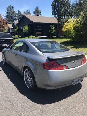 Bad tint removal and no answer by other company to fix problem.  (Already paid for job...)