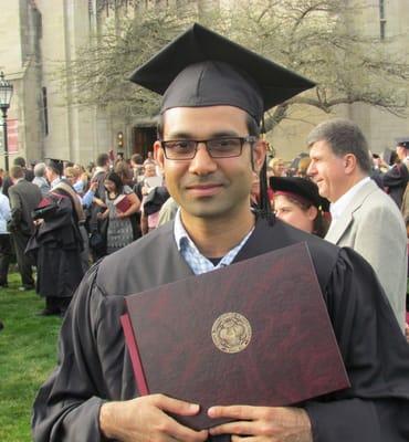 The University of Chicago, master's degree commencement, 2012