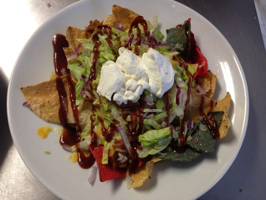 BBQ Pork NACHOS!