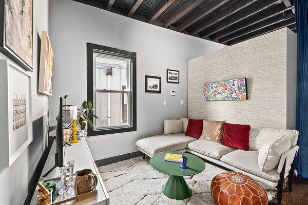 Beautifully Fully Renovated Extra Large Gowanus Studio Apartment with all new Walls, Floors, Stairs, Private Deck, Windows & HVAC.