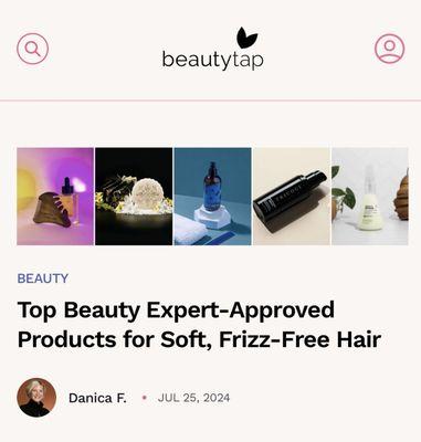 Beautytap article featuring &GOODIES