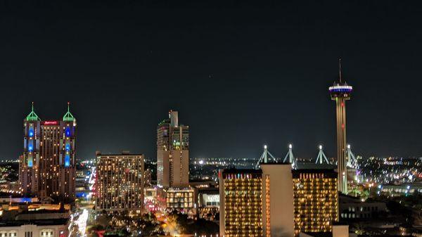 View from pool