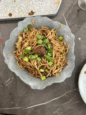 Veg Veg. Manchurian Noodles