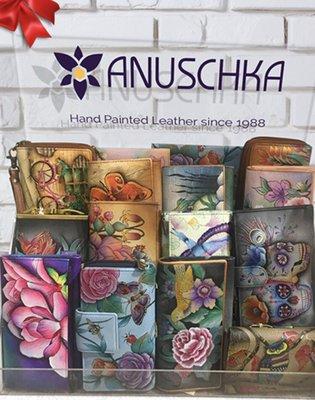 Hand painted wallets, so beautiful!