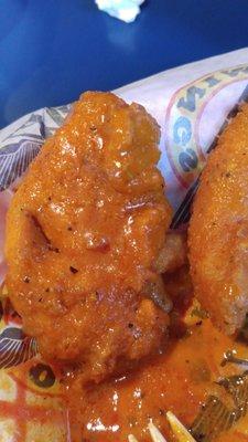 Close up of those ragin Cajun wings...yum!!!