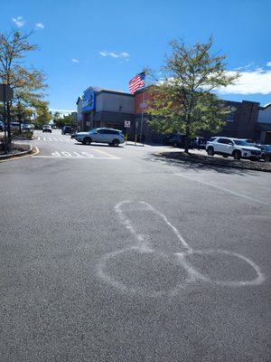 Pointing the way to Walmart