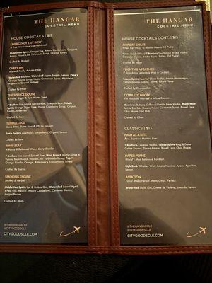 Menu 1/2