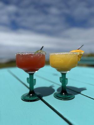 Pink Lemonade Margarita and Italian Margarita