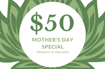 Mother's Day special $50 for 1 hour Reflexology