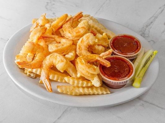 Shrimp and fries