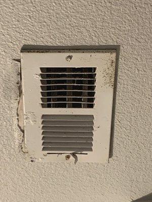 Mold coming from vent