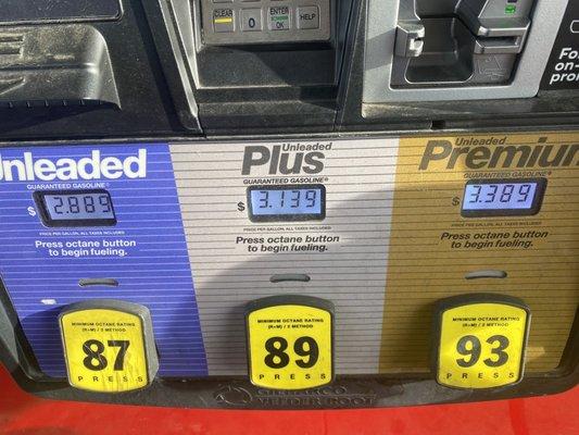 Gas Prices Nov 20, 2021