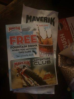 Maverick adventure club