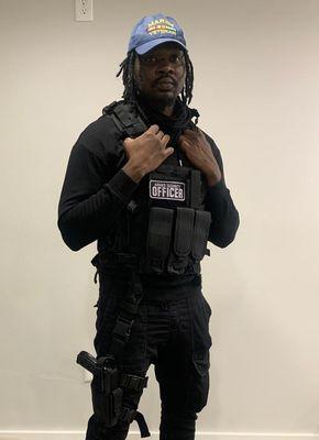 Armed security guard