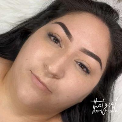 Ombré Powder Brows