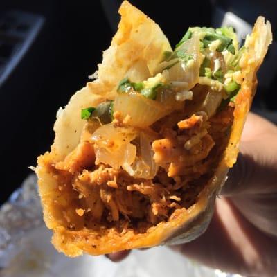 Chicken taco