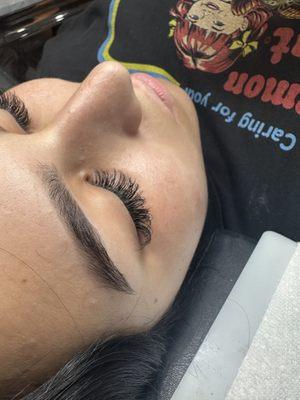 Hybrid lash extensions