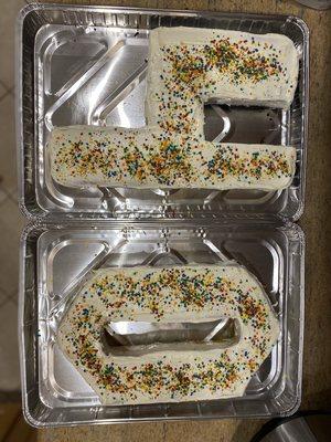 40th birthday, funfetti!