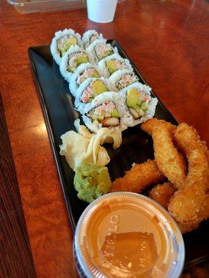 Calamari Tempura Roll