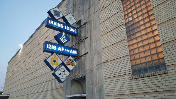 Irving Masonic Lodge 1218 A.F.&A.M. Lodge Building