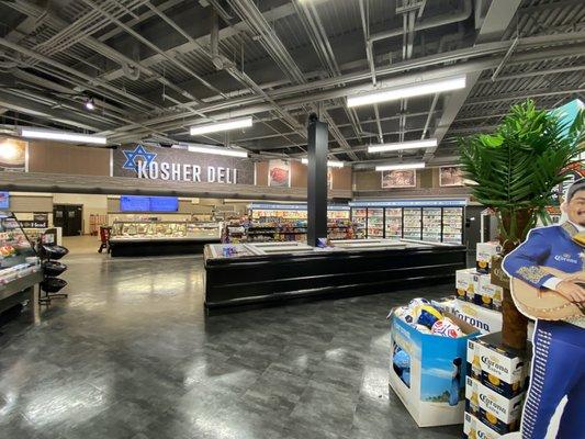 The Kosher section INSIDE Tops - called Nissan Deli. What a joke!