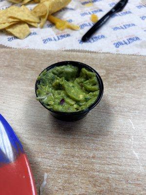 Small guac.