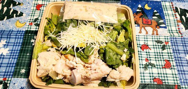 Rotisserie Chicken Caesar Salad