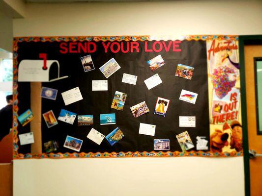 Send your love to the Ponte Vedra library