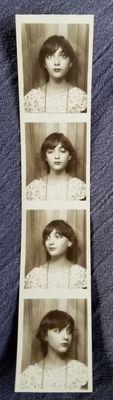 photostrip from the vintage photobooth