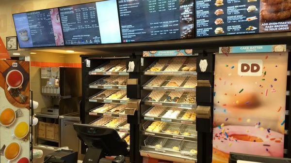 Donut display...