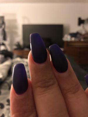 Purple matte