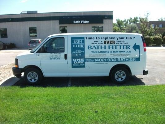 A Bath Fitter representative will visit your home to give you a free estimate.