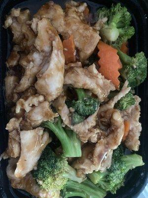 chicken with broccoli