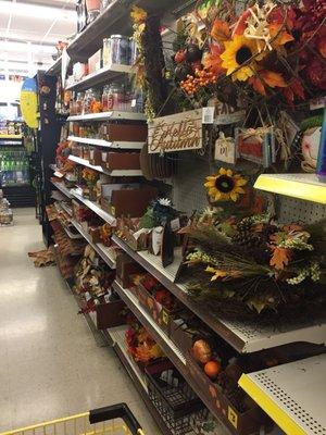 Fall decorating items