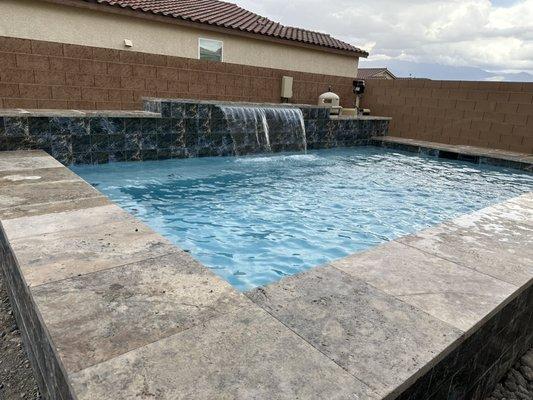 Raised pool no problem