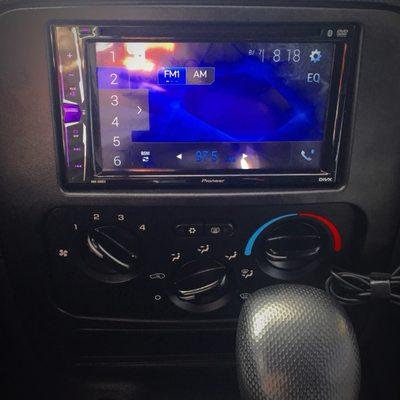 Another fantastic job by the A-Plus Audio crew. They professionally replaced my old car stereo to a new double din stereo. Thank you!