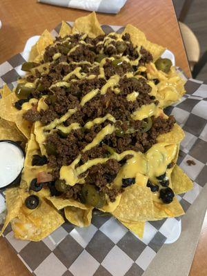 Large nachos