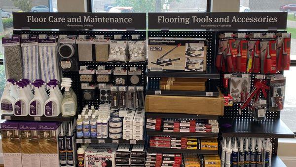 Interior of LL Flooring #1099 - Spring | Tools and Accessories