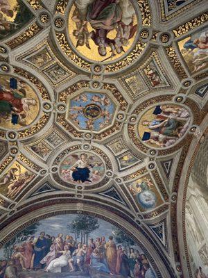 Ceiling in the Vatican