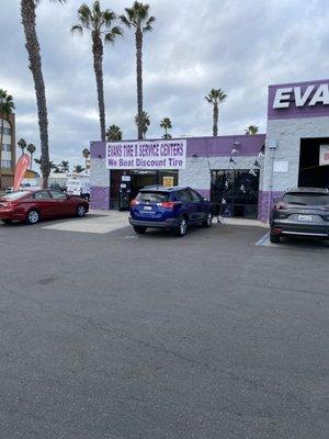 Evan store front