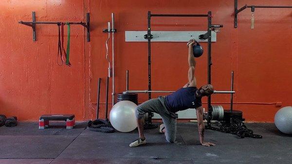 Kettlebell classes are free in the afternoon every week!